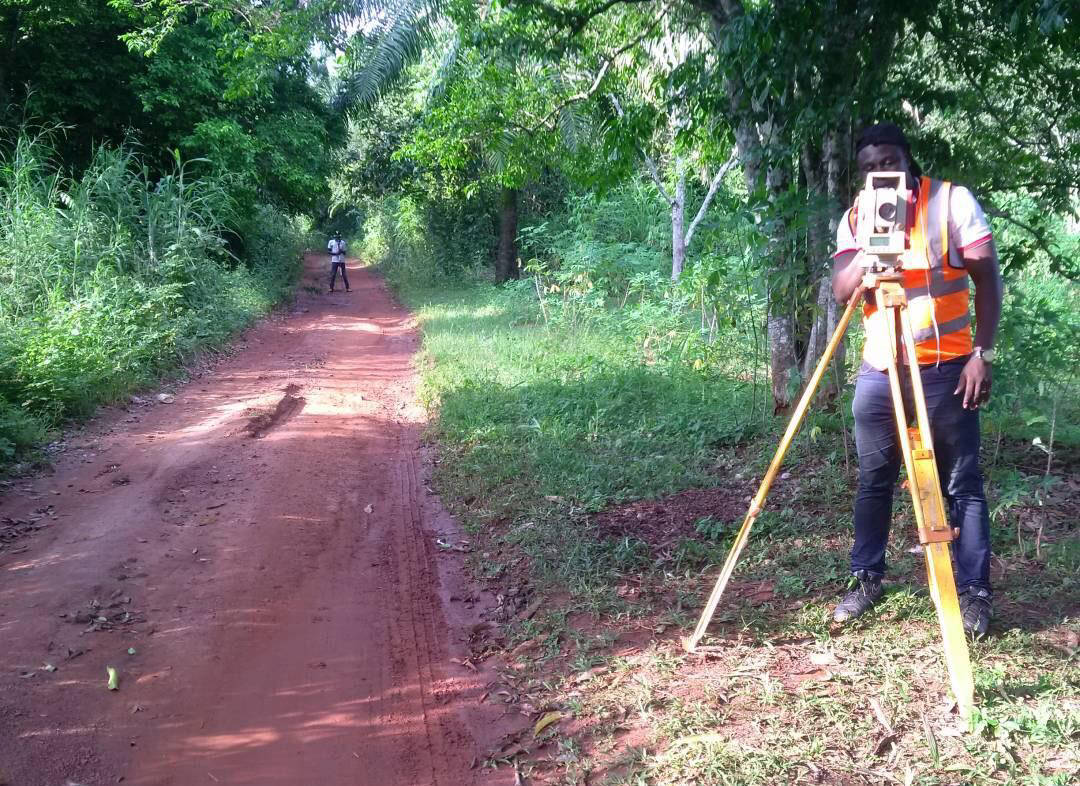 Route Survey and geometric design of Iyakpe – Avierre Road, Delta State. Client: Gti Konsult.